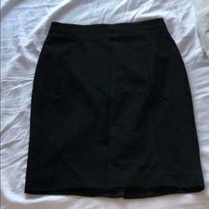 Ann Taylor Petite Black Pencil Skirt